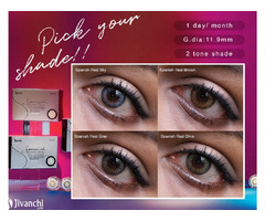 Spanish Real Premium Monthly Colored Contact Lenses
