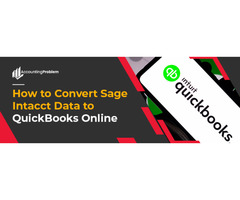 How to Convert Sage Intacct Data to QuickBooks Online