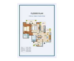Take a quick look at the Vaibhav Heritage Height floor plan - Image 5
