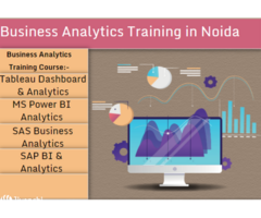 Business Analytics Institute in Delhi, SLA Data Analyst Courses,  100% Job, Free Python, Power BI, T