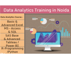 Data Analytics Course in Noida, Sector 1, 2, 3, 16, 63, - SLA Analytics Classes, SQL, Tableau, Pytho