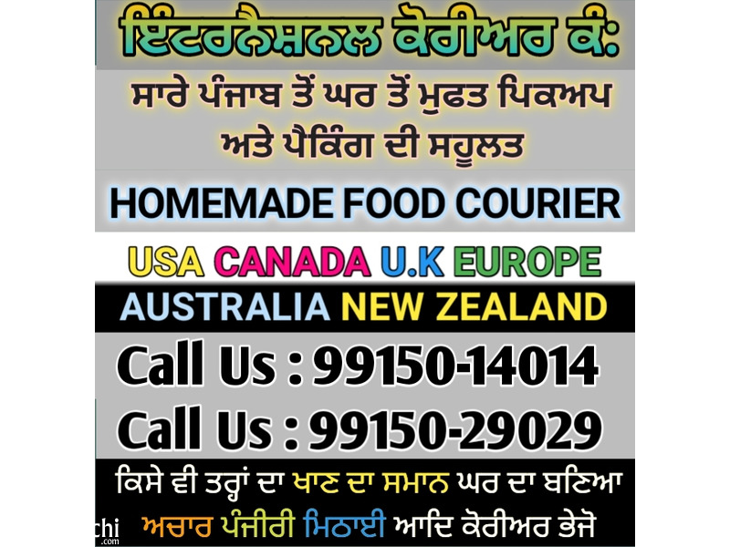 International Courier service company in Jalandhar to Worldwide USA Canada U.K Australia New Zealand - 2