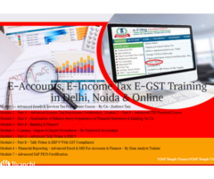 Accounting Course in Delhi, Preet Vihar, SLA Taxation Learning, SAP FICO, Tally, GST Training Certif