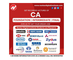 Best CA Online Coaching Classes for CA Foundation, Inter & Final - Navkar Digital Institute