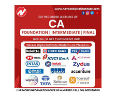 Best CA Online Coaching Classes for CA Foundation, Inter & Final - Navkar Digital Institute - Image 1