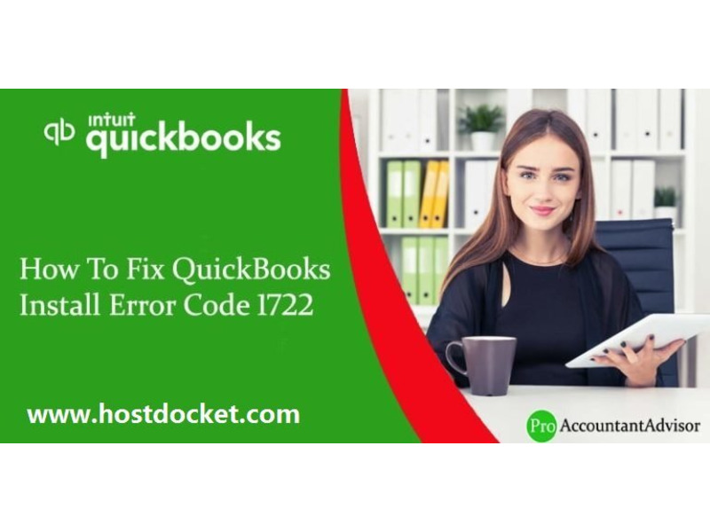 QuickBooks error code 1722 - 1