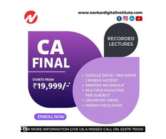 CA Final Course | Exam Preparation & Online Classes | November 2022 Examination | Navkar Digital - Image 8