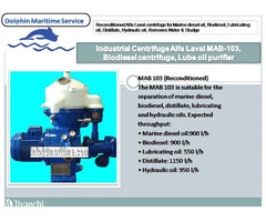 Industrial Centrifuge Alfa Laval MAB-103, Biodiesel centrifuge, Lube oil purifier - Image 3
