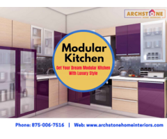 Modular Kitchen In Noida Extension, Cheapest Interior Designer in Noida - Image 4