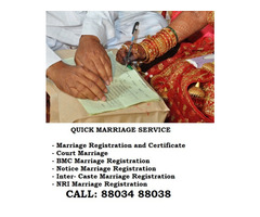 All Marriage Registration Services Call 88034 88038 - Image 3
