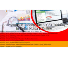 Best Accounting Certification in Delhi, SLA Institute, GST, Income Tax Training Course,