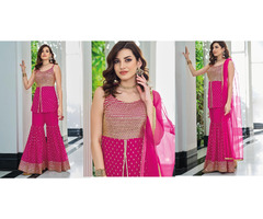 Get upto 50% off on  Designer Indo Western Dresses For Women