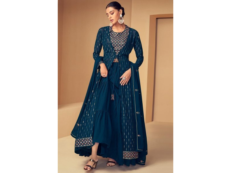 Get upto 50% off on  Designer Indo Western Dresses For Women - 1
