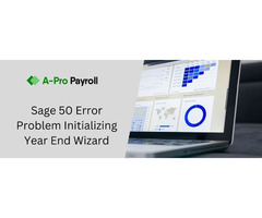 Sage 50 Error Problem Initializing Year End Wizard