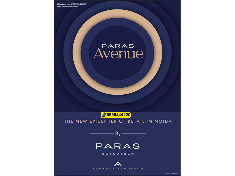 Best place to invest money right now Paras Avenue - 1