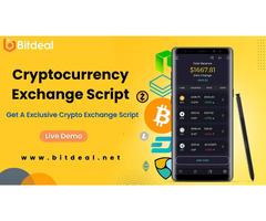 Cryptocurrency Exchange Script with Security Feature