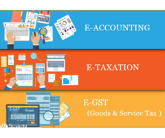 GST Training in Geeta Colony, Laxmi Nagar, Mayur Vihar, Delhi, SLA Institute, Best e-Accounting, Tal