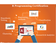 R Program Training Course, Delhi, Faridabad, Ghaziabad, 100% Job Support with Best Job & Salary