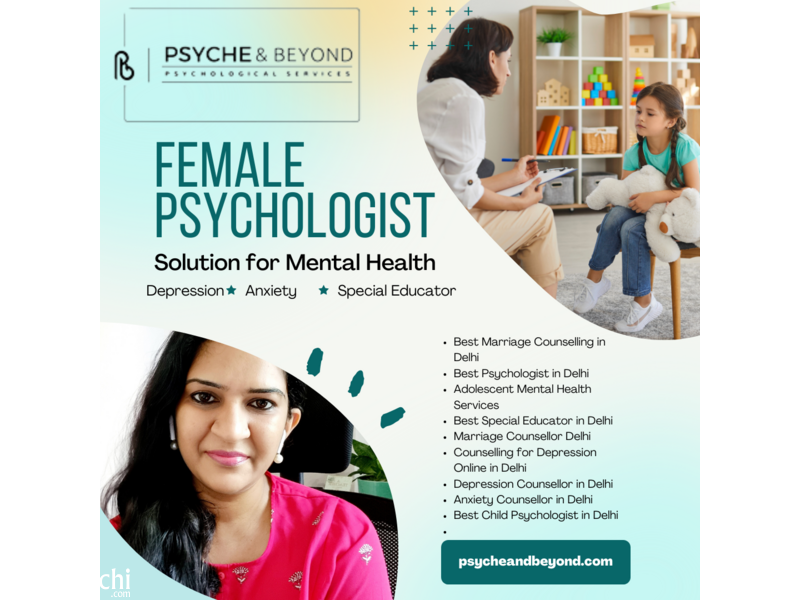 How to Find the Best Female Psychologist in Delhi NCR? - 1