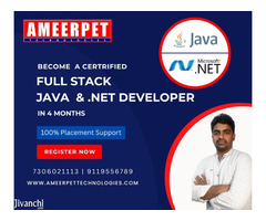 Java full stack developer course in Hyderabad