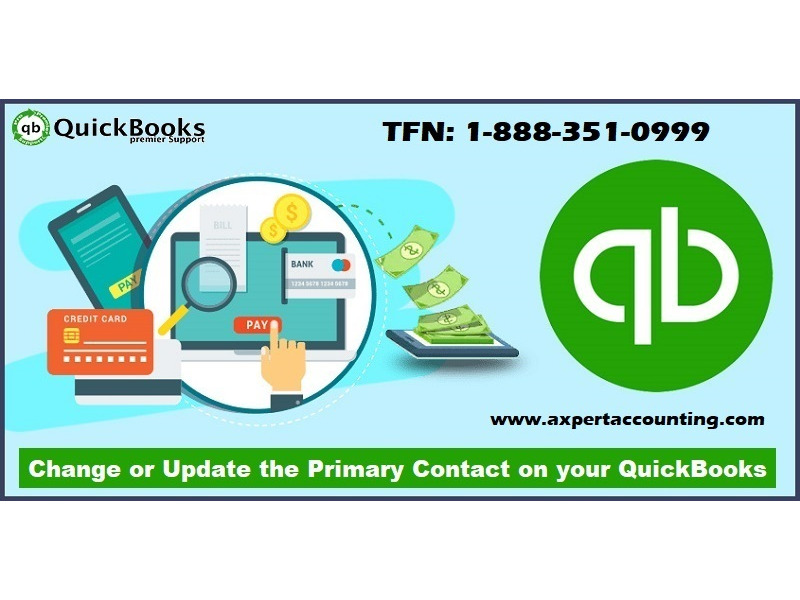 Change the Primary Contact for QuickBooks Desktop - 1