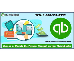 Change the Primary Contact for QuickBooks Desktop