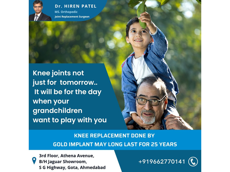Knee replacement package in Ahmedabad - 1