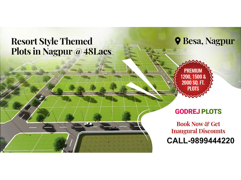 Godrej Plots  Nagpur Location Map, Godrej Plots  Nagpur Layout Plan - 1