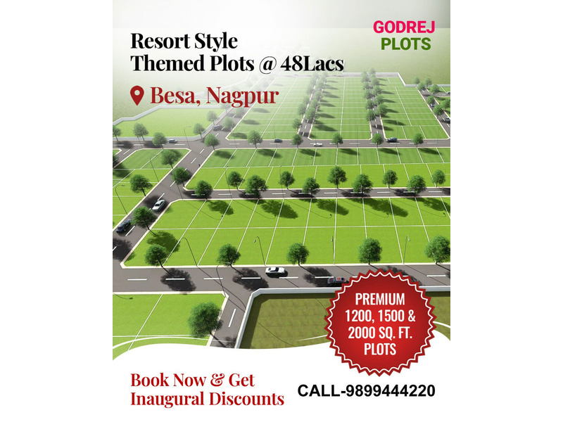Godrej Plots  Nagpur Location Map, Godrej Plots  Nagpur Layout Plan - 4