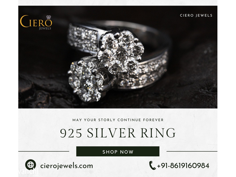 Buy 925 sterling silver jewellery online at affordable price - 1