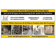WAREHOUSE STOCK CLEARANCE IN PAN INDIA 9945555582