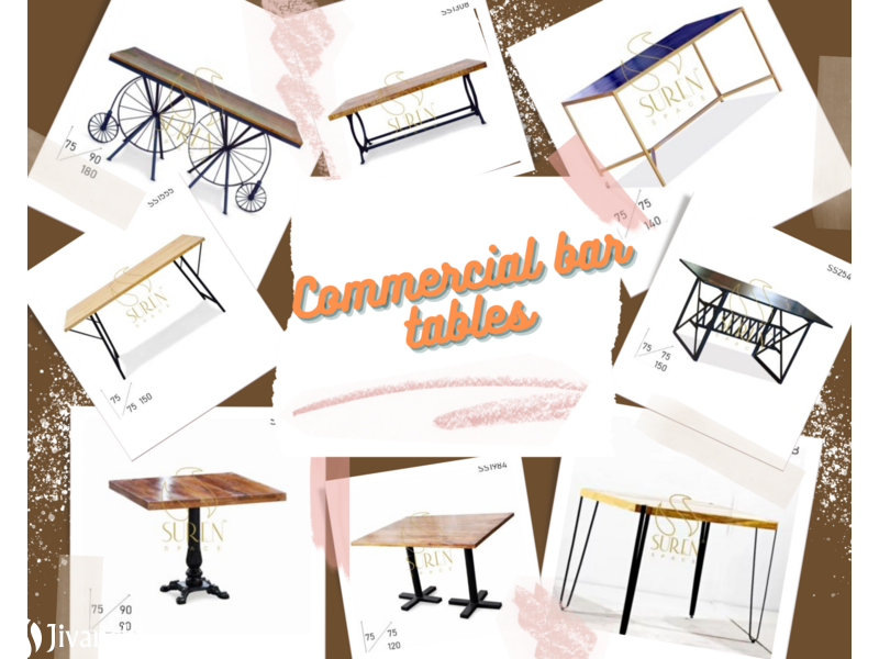 Commercial High Top Bar Tables for Sale - 1