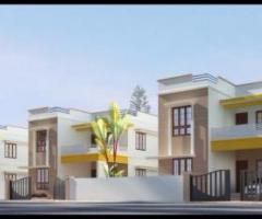 3 BR, 1600 ft² – New Villa Projects Near Kazhakoottam 9020263103