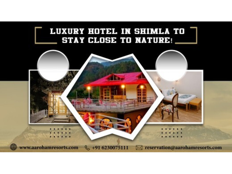 Luxury Hotel in Shimla to Stay Close to Nature! - 1