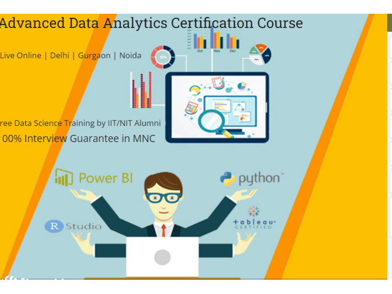 Best Data Science Training, Delhi, Noida, Gurgaon, SLA Data Analyst Learning, 100% Job, Jan 23 Offer - 1