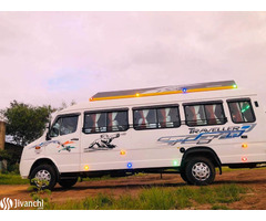 9 Seater Tempo Traveller Hire in Delhi for your Road Trips.