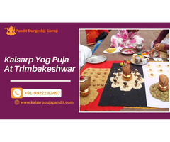 Kalsarp Yog Puja At Trimbakeshwar | Kalsarp Dosh Puja in Nasik | Pandit Durgesh Guruji