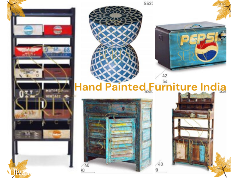 Wholesale Hand Painted Furniture in India - 1