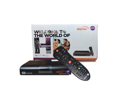 DISHTV HD BOX WITHOUT DISH ANTENNA 7 MONTH FREE