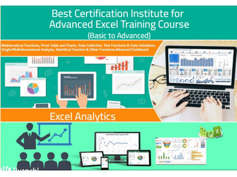 Online Excel & MIS training courses - Delhi & Noida Training Institute, 100% Job, - 1