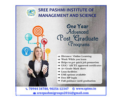 One Year Advanced Post Graduate Programs