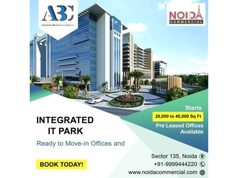 Assotech Business Cresterra: Office Space for Lease in Sector 135 Noida - 7