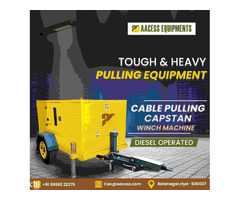 cable pulling winch in india | Aacess Equipments