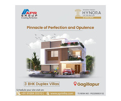 Luxury villas for sale in gagillapur | APR Group