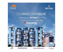 2 and 3BHK Apartments in Bachupally | Skyon by Risinia