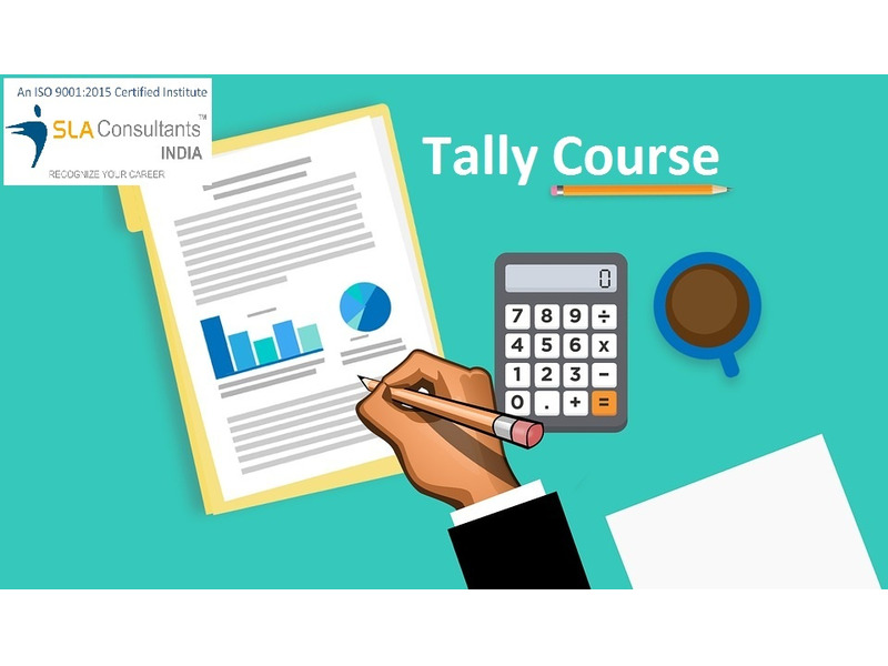 Tally Course in Delhi, Seelampur, Accounting, GST, SAP FICO Certification by SLA Institute, 100% Job - 1