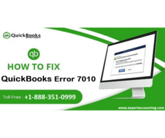 How to Solve QuickBooks Error Code 7010?