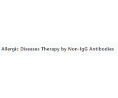 IgA for Allergic Diseases