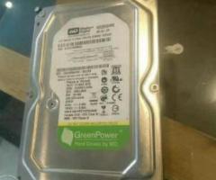 WD 1 TB HDD 1 YEAR WARRANTY