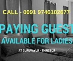 1 BR, 580 ft² – Ladies paying guest accommodation Guruvayur thrissur